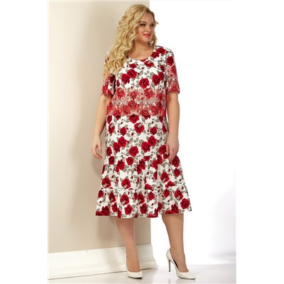 Aira Style 789-1 розы, Платье