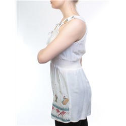 6854 Туника женская (65% хлопок, 35% полиэстер) размер 46