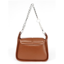 Сумка женская искусственная кожа Ch&K-8827,  1отд,  плечевой ремень,  коричневый 257621