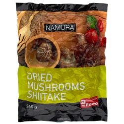 Грибы шиитаке (шитаки) Namura, Китай, 250 г