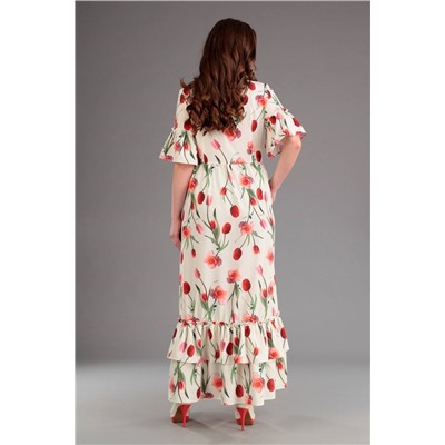 Liona Style 579 молочный, Платье