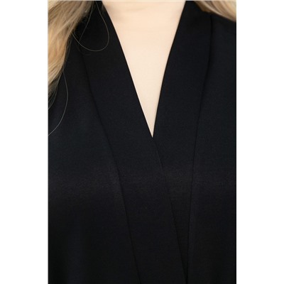 Костюм с юбкой Окси (черный) К14336-8М