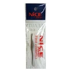 Пинцет косметический  прямые кончики 9*0,9см 703 Nice