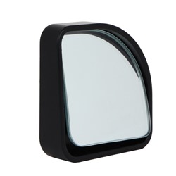 Зеркало квадратное мертвой зоны, цвет черный 2шт, 50x50