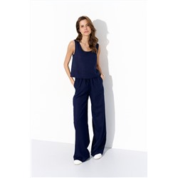 Luitui R4027 темно-синий, Брюки,  Топ