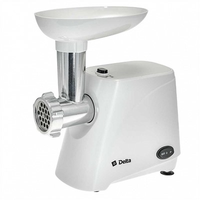 Мясорубка электрическая 2000 Вт DELTA DL-6100M белая
