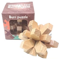 Головоломка Wooden puzzle 5х5х5см №10 дерево SH 397038