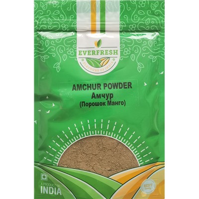 AMCHUR POWDER, Everfresh (АМЧУР порошок манго, Эверфреш), 100 г.