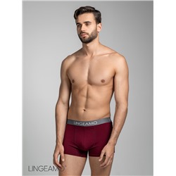 Трусы мужские боксеры LINGEAMO темно-бордовые ЛБ-01 (28)
