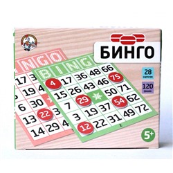 Настольная игра «Бинго» (картонные фишки)