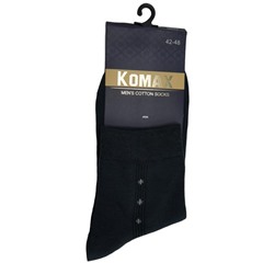 Носки  Муж.  Р-р 42-48 KOMAX (88%хлопок,10%полиам.,2%эластан) цв.ассорт. M922