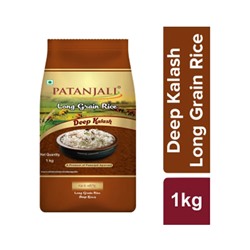 Long Grain Rice DEEP KALASH, Patanjali (Длиннозерный рис ДИП КАЛАШ, Патанджали), 1 кг.