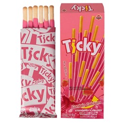 Палочки бисквитные покрытые кремом Ticky 18 гр. Таиланд