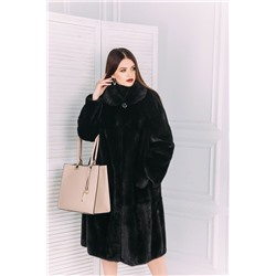 Мехофф Ромашка110.123-220 черный, Пальто