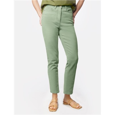 Джинсы из денима с эластаном