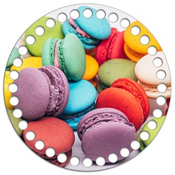 Круг 15 см. Macarons