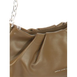 Сумка женская искусственная кожа DJ-6818-2-OLIVE GREEN,  1 отдел+плеч/рем,  олива SALE 248369