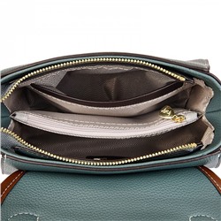 Q706-5 сер Сумка женская (21х13х7)