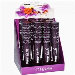 Тушь д/ресниц Power lash конус 9мл Черная RUMS001  Merilin