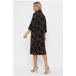 Платье Кэсси (черное) П11216