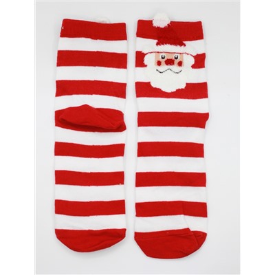 Носки НГ р.35-40 "Red christmas" Дедушка