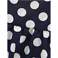 Платье 22-7180 т.синий.горох