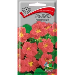 Цв.Настурция Розовая вишня низкоросл.(Поиск)1г