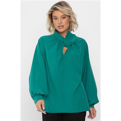 Блуза Юрмала (изумруд) Б14268-30М