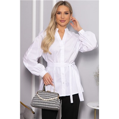 Блуза хлопковая Кристалия (белая) Б14461-16М