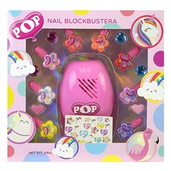 Markwins. POP Игровой набор детской декоративной косметики для ногтей СА 0146