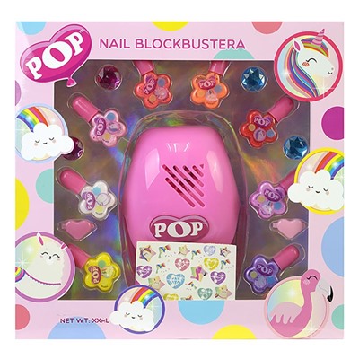 Markwins. POP Игровой набор детской декоративной косметики для ногтей СА 0146