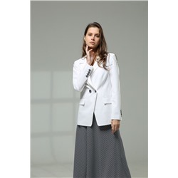 BARBARA B136 белый-синий, Юбка,  Жакет