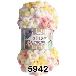 Пряжа Alize Puffy Fine Color