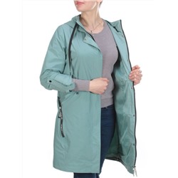 6158 GRAY/GREEN  Ветровка женская AMAZING (65% хлопок 35% полиэстер) размер 48