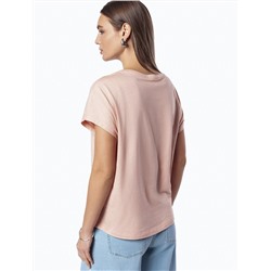 Футболка из фактурного полотна из 100% хлопка