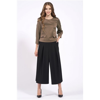 Alani Collection 1783 зеленый, Блуза,  Кюлоты