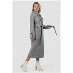 01-12038 Пальто женское демисезонное (пояс)
