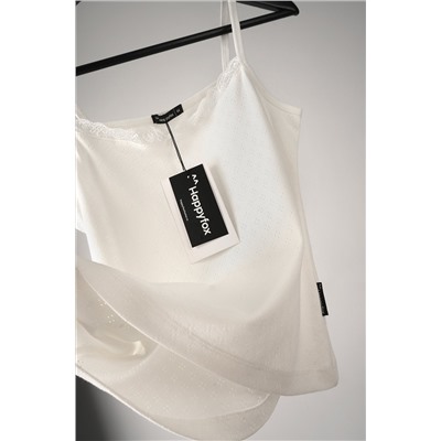 Женская пижама с шортами из ажурного хлопка Happyfox