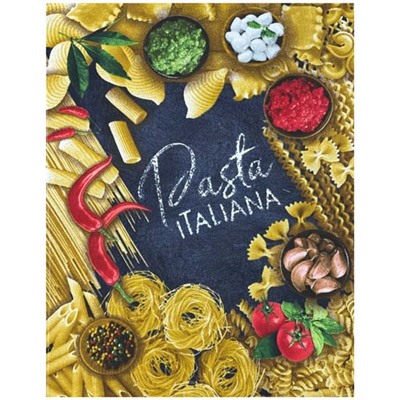 Полотенце рогожка ФЕТУЧИНИ - pasta italiana р-р 50х60