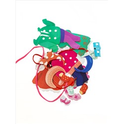 Шнуровки и липучки. «Наряди Милу» BABY TOYS