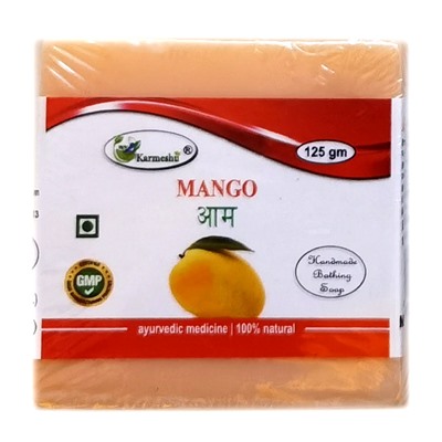 MANGO Handmade Bathing Soap, Karmeshu (МАНГО мыло ручной работы, Кармешу), 125 г.