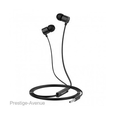 Проводные наушники с микрофоном HOCO M63 1.2 м, (черный)