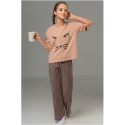 Хлопковая пижама для девочки Happyfox
