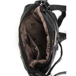 Сумка женская искусственная кожа Guecca-RY 015,  1отд,  плеч/ремень,  черный 253259