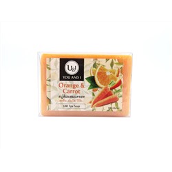 U&I Spa Soap ORANGE & CARROT (Спа мыло АПЕЛЬСИН И МОРКОВЬ), 100 г.