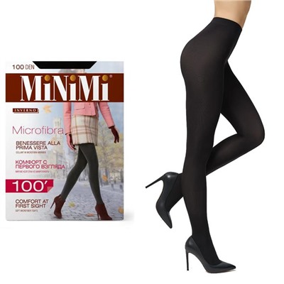 MINIMI MICROFIBRA 100 4 nero (черный)