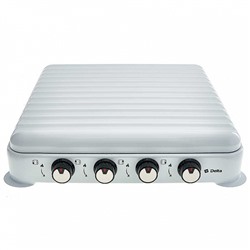 Газовая плита настольная 4-конфорочная DELTA D-2208 белая