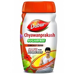 Dabur CHYAWANPRAKASH Sugarfree (Чаванпраш ЧАВАНПРАКАШ без сахара, Дабур), 500 г.
