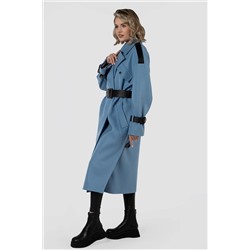 01-11946 Пальто женское демисезонное (пояс)