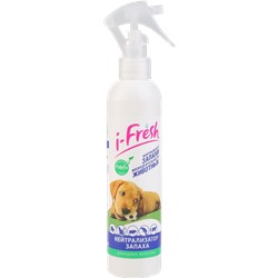 Средство для нейтрализации запахов  I-FRESH домашних животных, 250 мл